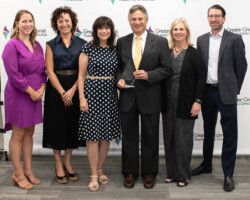 Emma Chaney, Danielle Minson, Wendy Saunders, Jim Heldman, Debbie Steinbuch, David Harris
