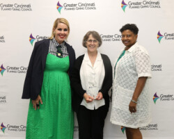 Girl Scouts of Western Ohio - Tiffany Hallman, Susan Osborn, Pamela Viscione.